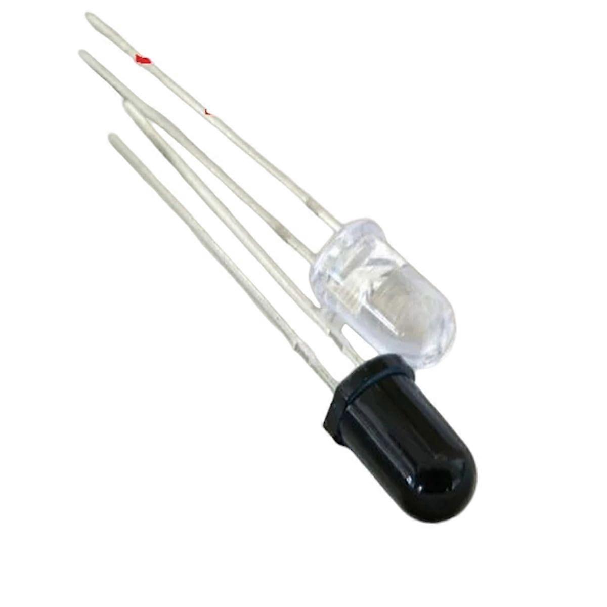 5mm IR LED Emitter and IR Receiver Diode Set, 10 Pairs of 3mm Infrared LED Diodes for High-Quality Applications