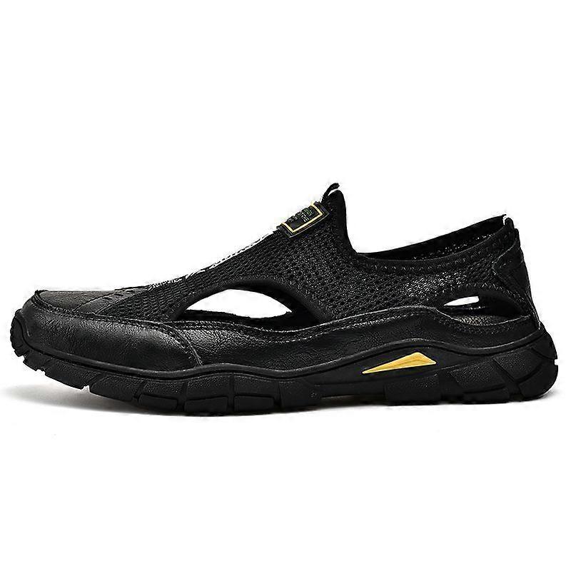 Mens Flat Mesh Non-Slip Beach Shoes