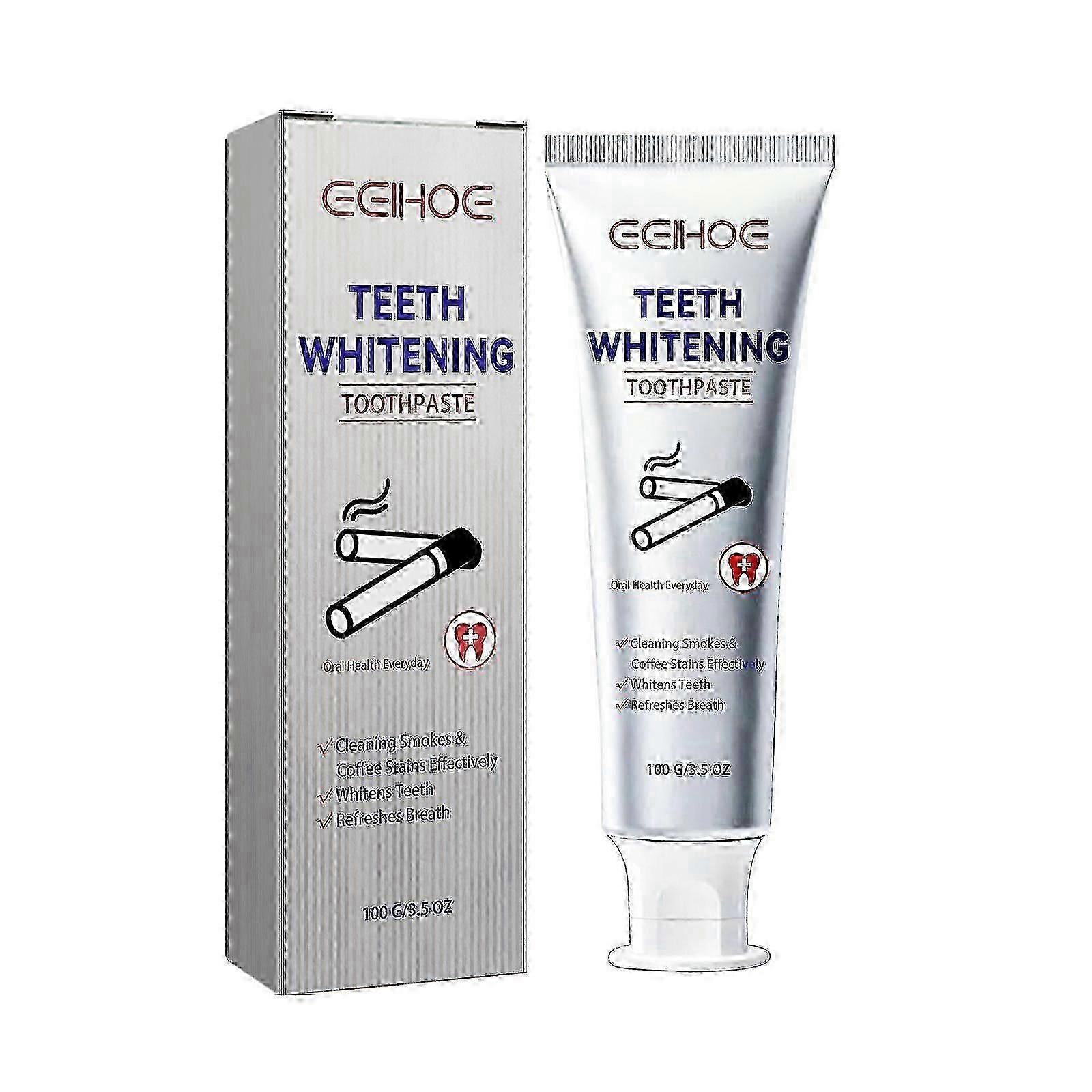 Teeth Whitening Toothpaste, Remove Yellow Stains Remove Bad Breath Clean Teeth Dirt Clean Teeth Beautiful Teeth