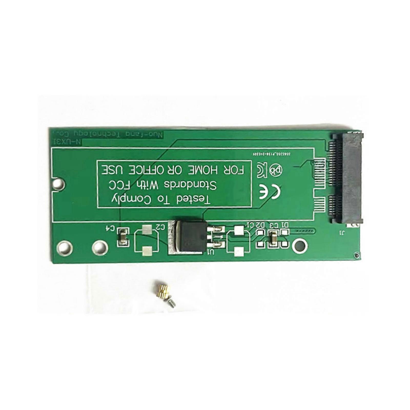Advanced SSD to SATAs Adapter Card For for UX21A UX31A UX21E UX31E SSD Models Laptops XM11128G XM11256G SDSA5JK064G Multicolor