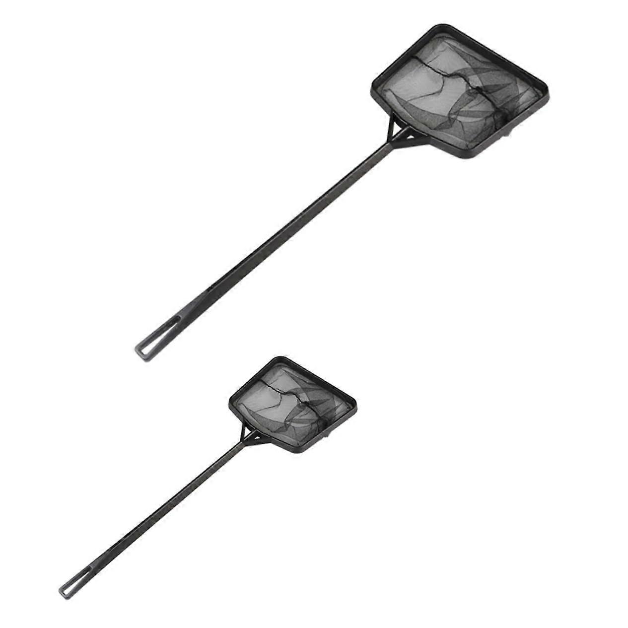 2Pcs Fish Tank Dip Net Aquarium Landing Net for Goldfish and Ornamental Fish and Mesh for Fishing and Releasing