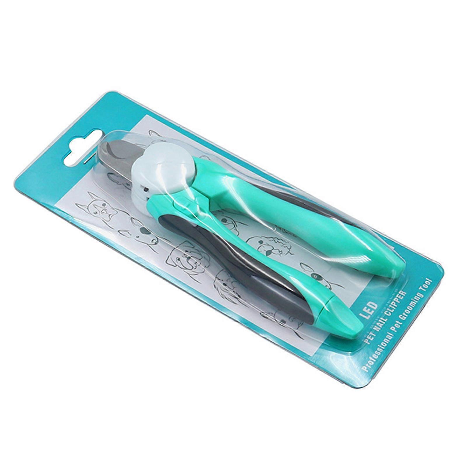 Pet Nail Clippers Bright LED Light for Bloodline for Sharp and Durable Blade Built-in File Trimming Tool for Dogs and Ca