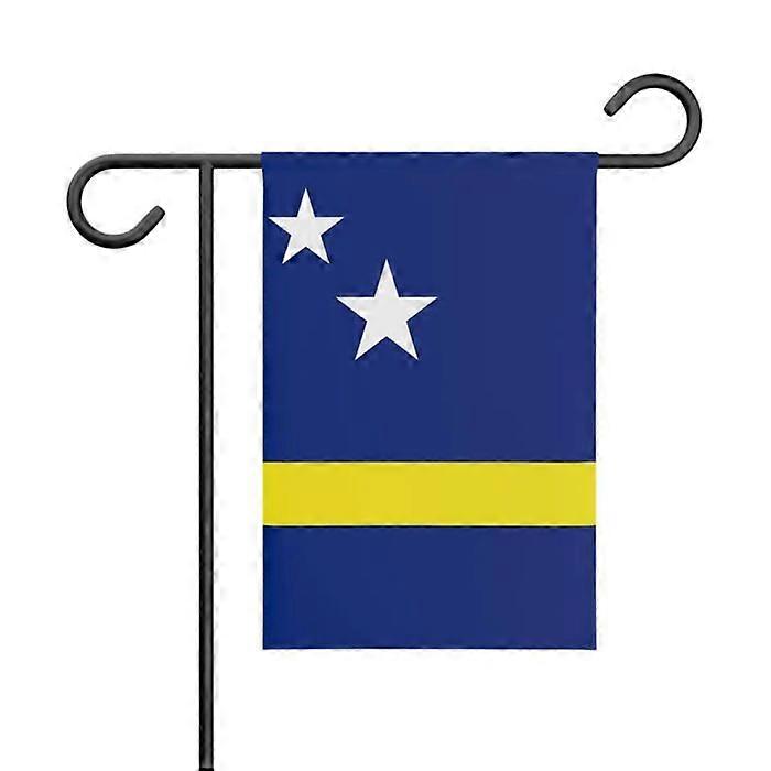 Garden Flag – from Curaçao – 32 x 47.5 cm – Durable Polyester – Horizontal Format – Outdoor