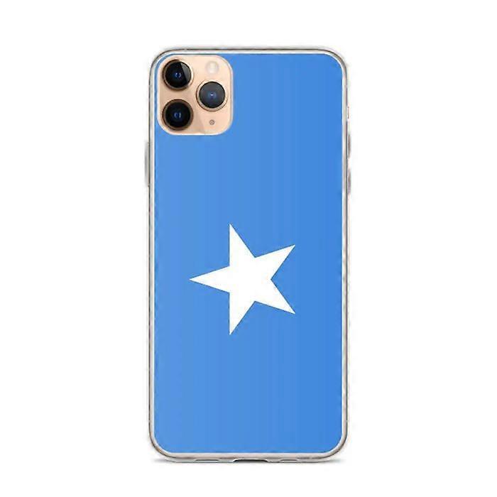 iPhone Case - iPhone 11 Pro Max - Somalia Flag - Flexible - Multicolored - Vertical