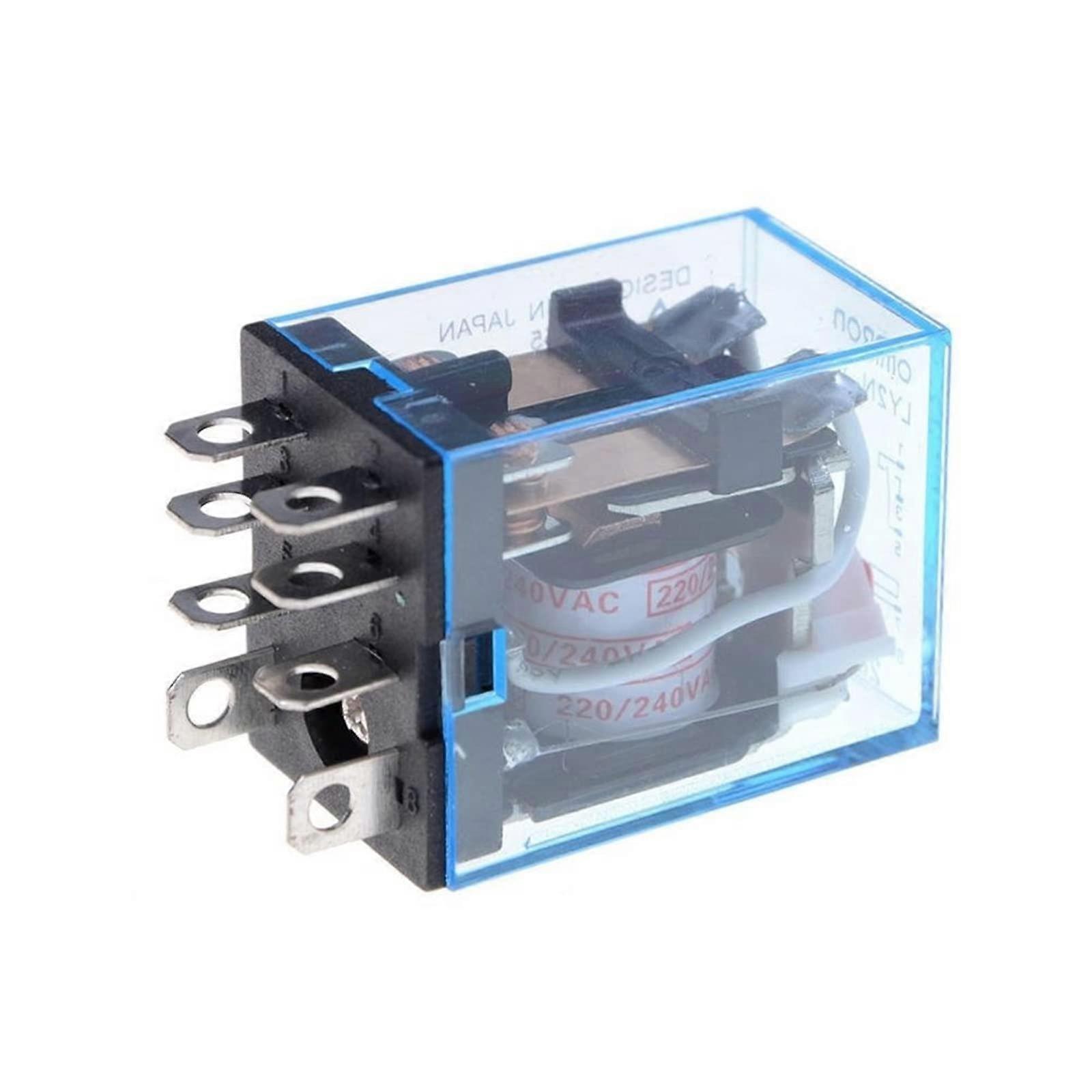 1Pc LY2NJ HH62P Electromagnetic Relay 10A 8PIN Coil DC DPDT for 12V 24V 36V 48V 110V 220V Applications