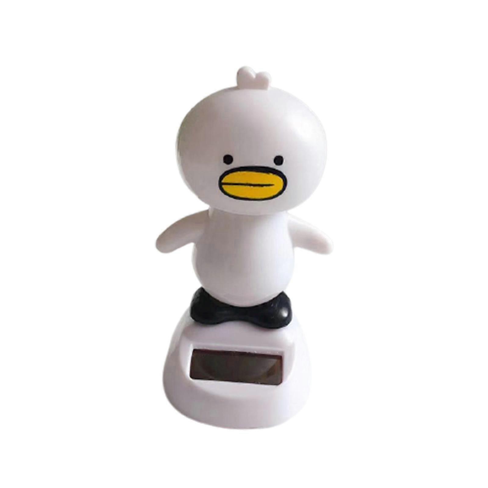 Solar Cartoon Figure Ornament For Car Dashboard Dynamic Dancing Animal Tabletop Decoration For Home Desktop Office