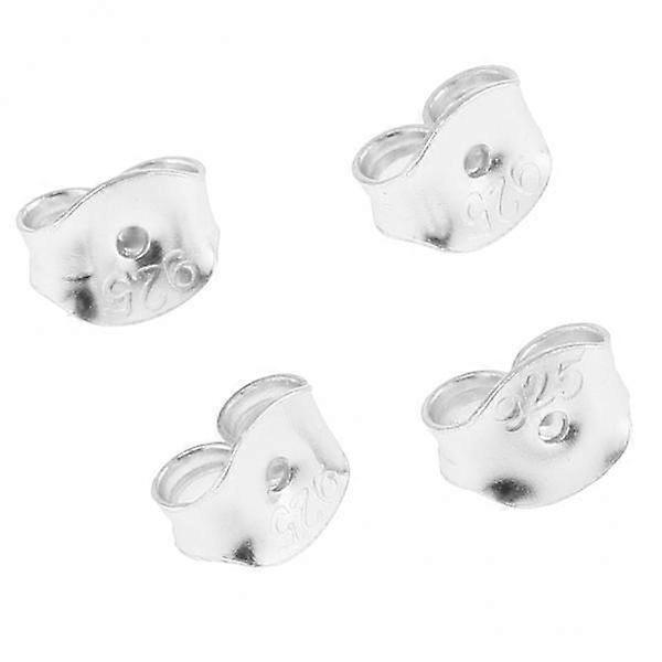 8-10pack 4 Pieces 25 Sterling Metal Earring Backings