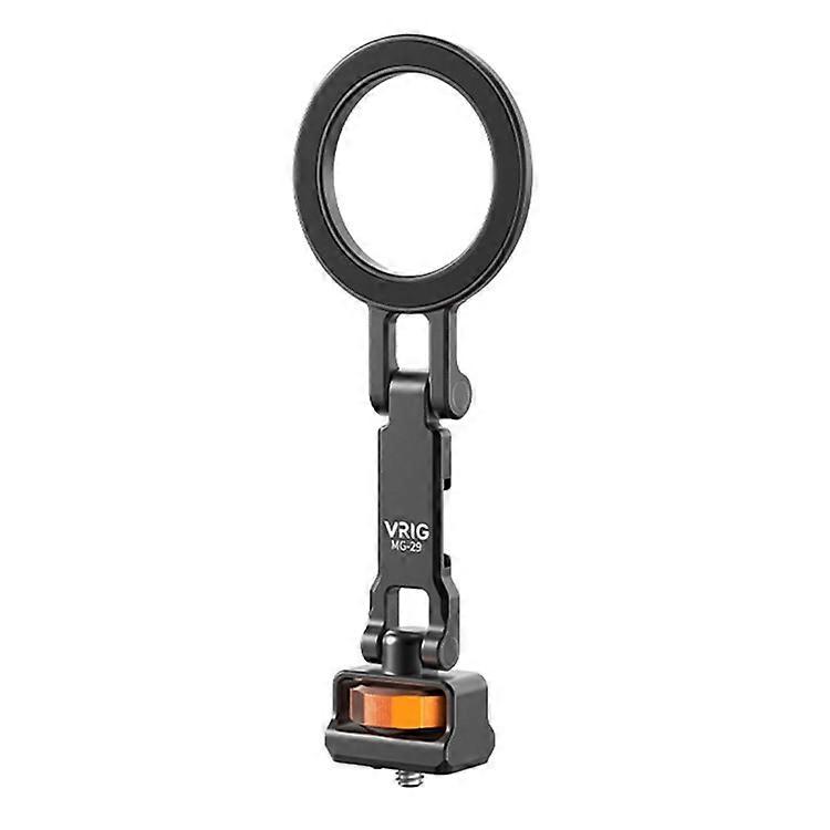 VRIG MG-29 Compatible Wth MagSafe Metal Folding Magnetic Stand Smartphone Holder for Camera, Large Size
