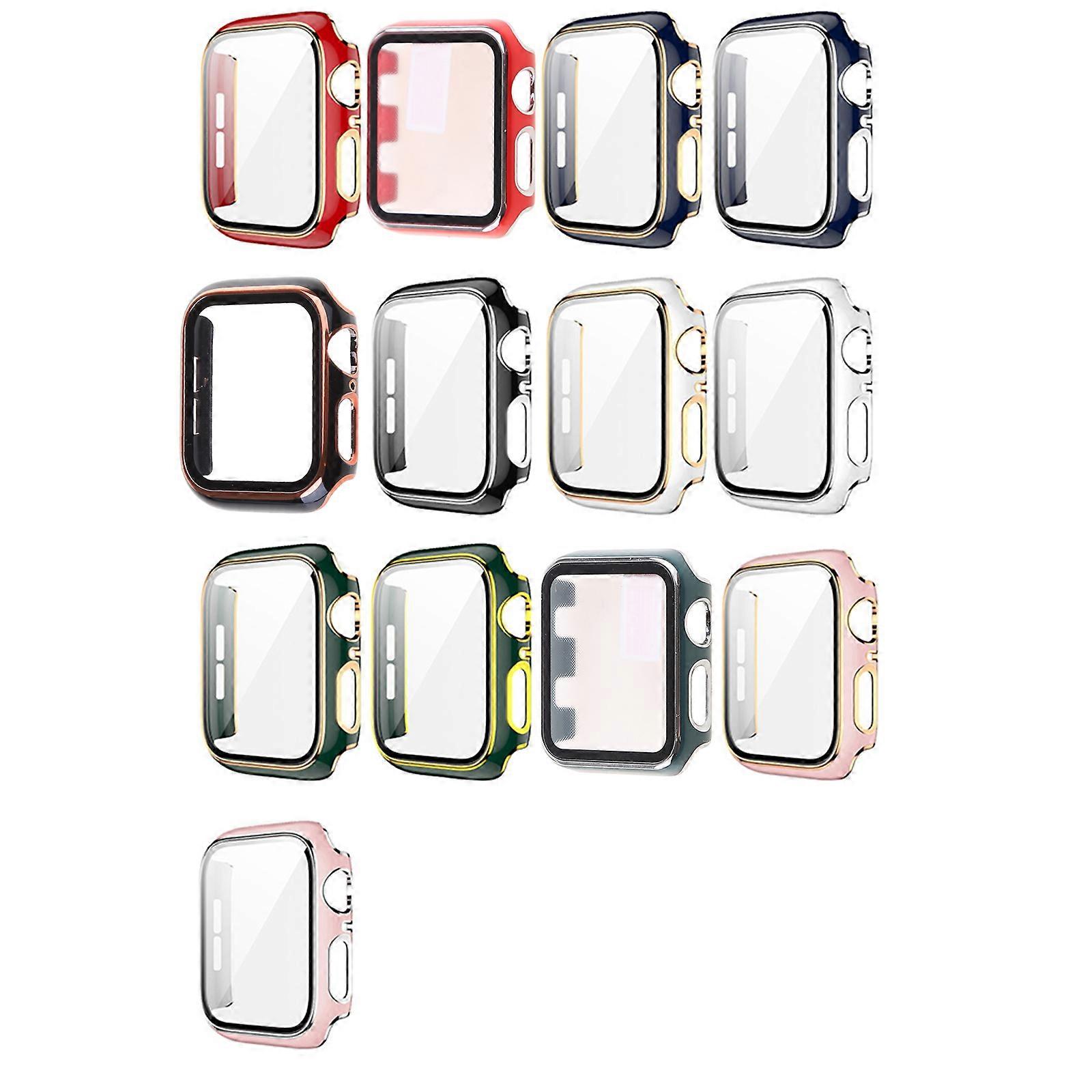 Case for watch6/5/4/3 TPU Plated Case Shock-Proof Cover All-Around Protective Bumper Shell G4