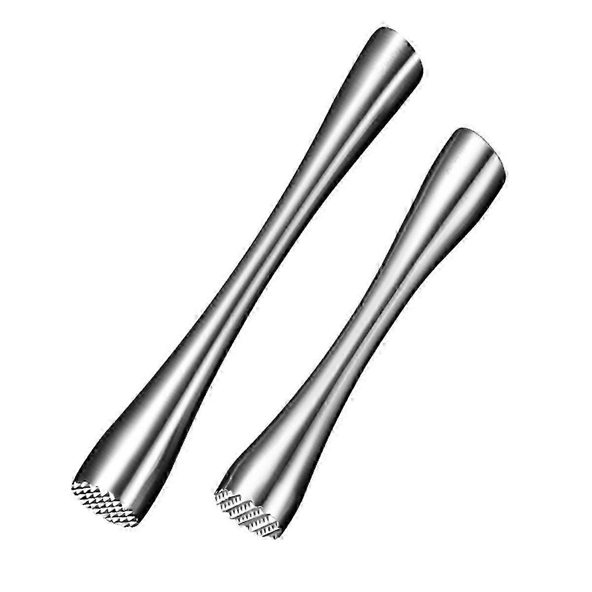 Misturador de Coquetel de Aço Inoxidável de 8 Polegadas e 10 Polegadas para Acessórios de Bar à Moda Antiga - Prata