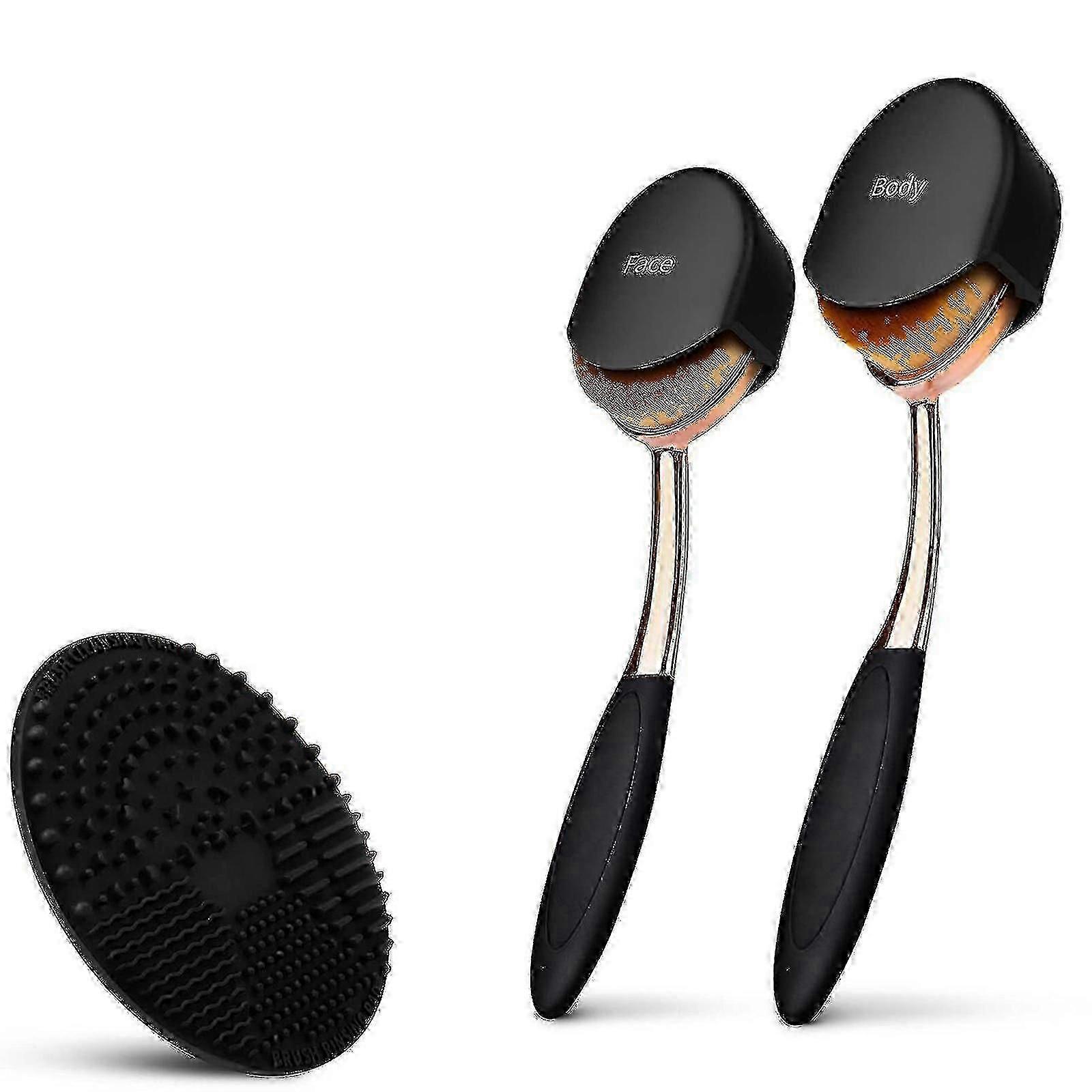 3pcs Sunscreen Brush Set - Easy To Use Sunblock Applicator