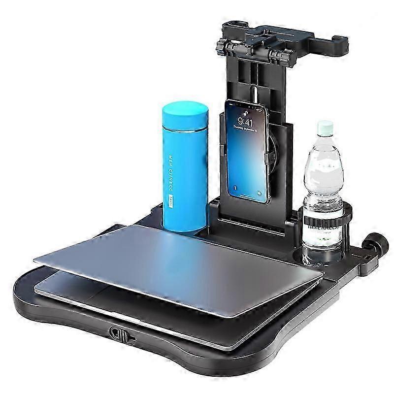 Table à manger de voiture pliante multifonctionnelle 360siège d’auto rotatif table d’ordinateur assiette