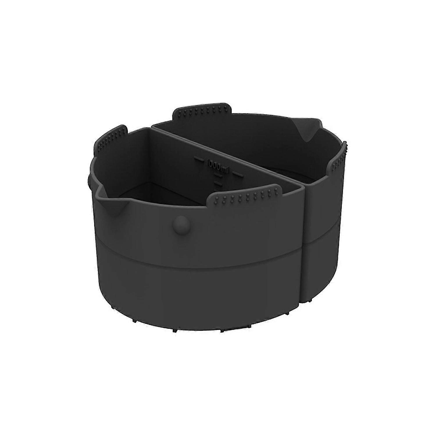 6-7 Quart Slow Cooker Trennwände, Silikon, grau, 2er-Pack für eine einfache Reinigung