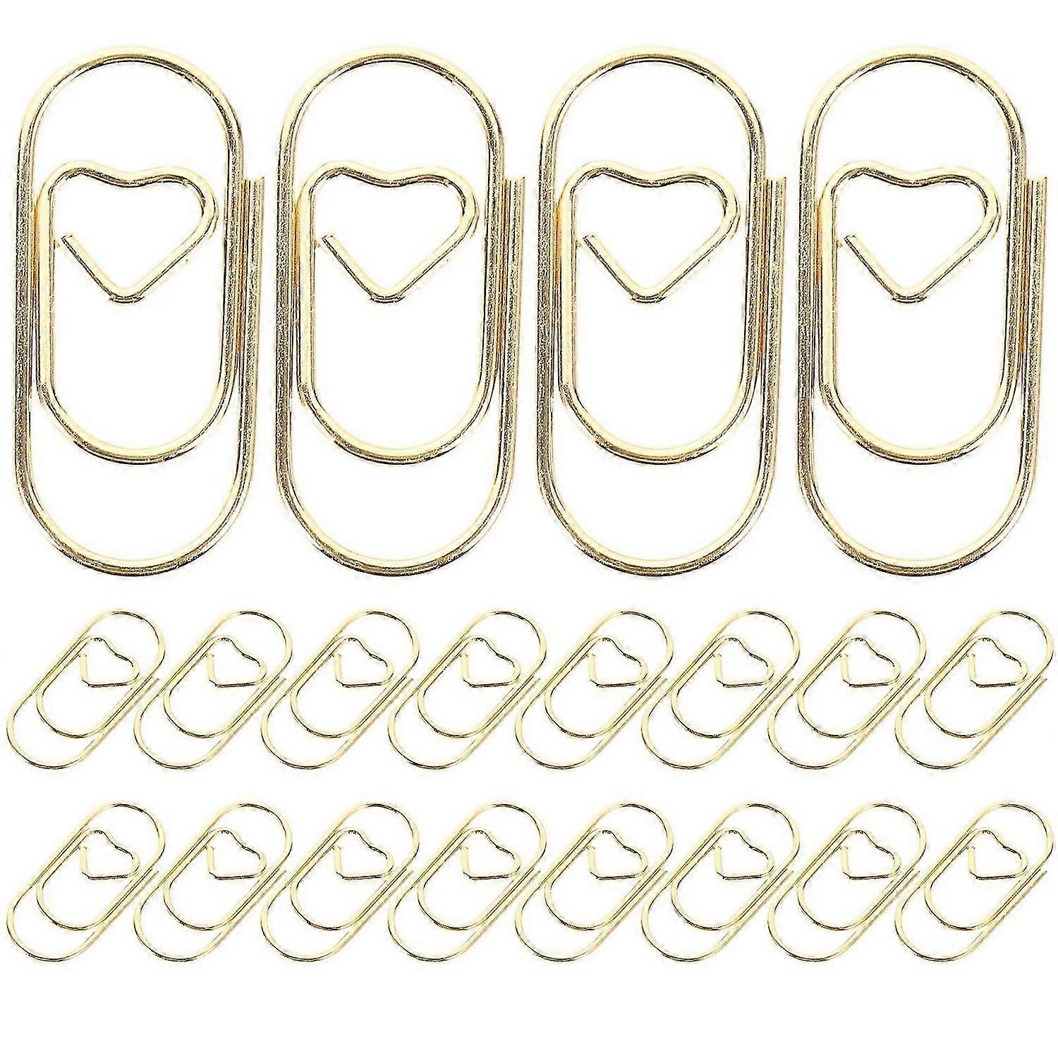 100Pcs Knitting Clip Ornaments File Document Clips Office Document Clips Book Reading Clips