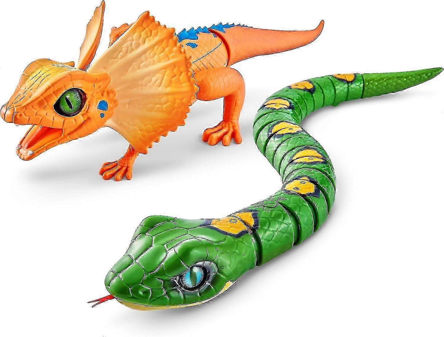 Zuru Snake & Lizard Series 3 Battery-Powered Light-Up Moving Robotic Reptile Toy