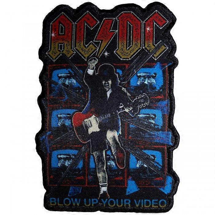 ACDC Blow Up Your Video Cut Out Iron On Patch