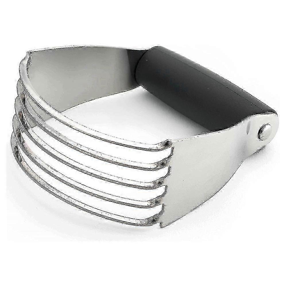 Heavy Duty Pastry Cutter Tool for Baking - Stainless Steel Dough Blender with Comfortable Grip Handle - Essential Kitchen Equipment for Perf