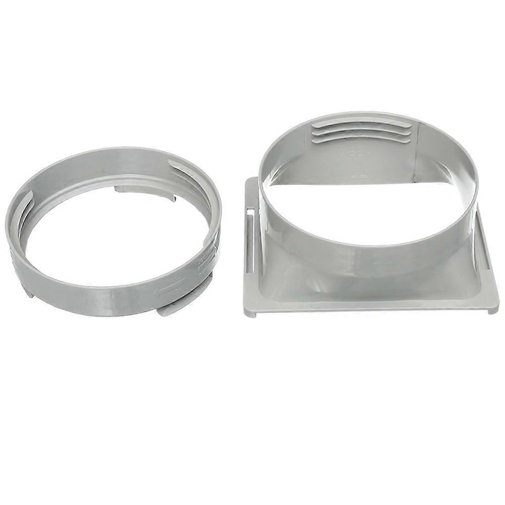 Air Conditioner Exhaust Duct Interface, Connector for Portable Systems