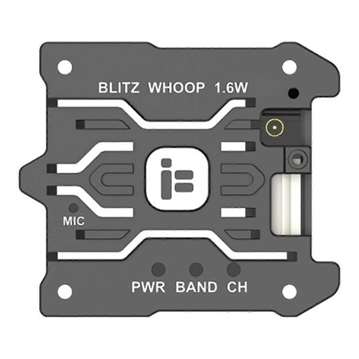 Whoop 5.8G 1.6W VTX Video Transmitter 25.5 X 25.5mm Mounting, for Enhanced FPV Performance