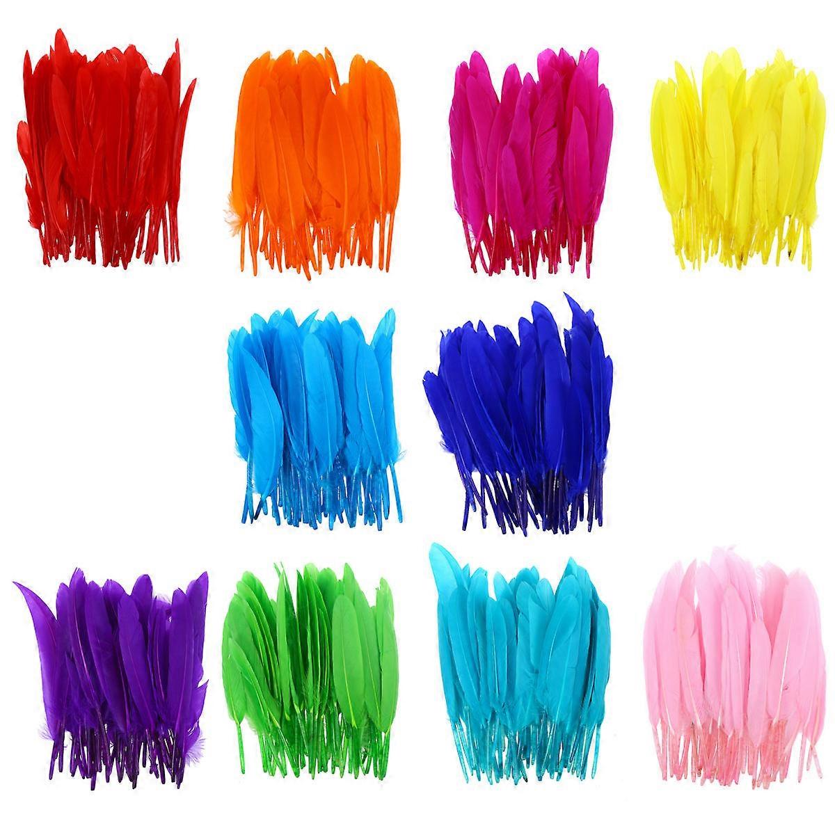 أطفال الحرف اليدوية الطبيعية DIY الحرف اليدوية اكسسوارات برتقالي 500 مجموعة