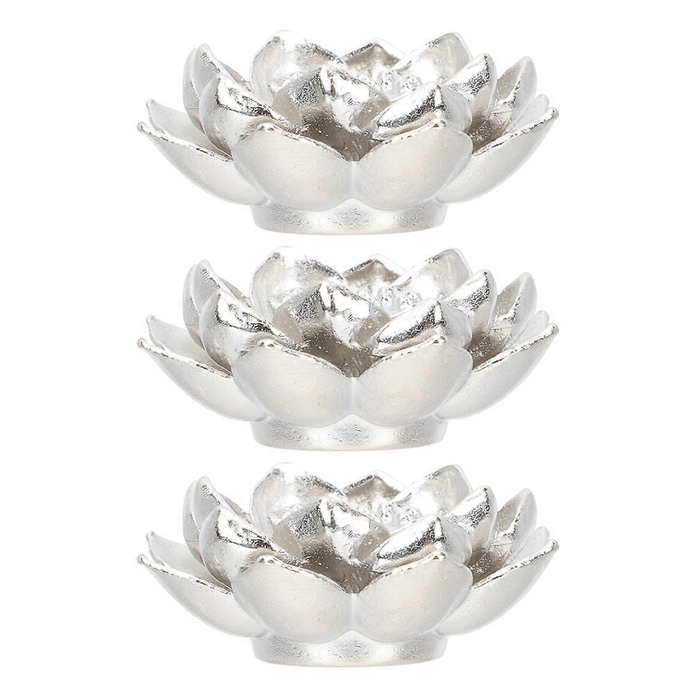 Copper Incense Burner Three-Layer Charcoal Disc Holder 3Pcs