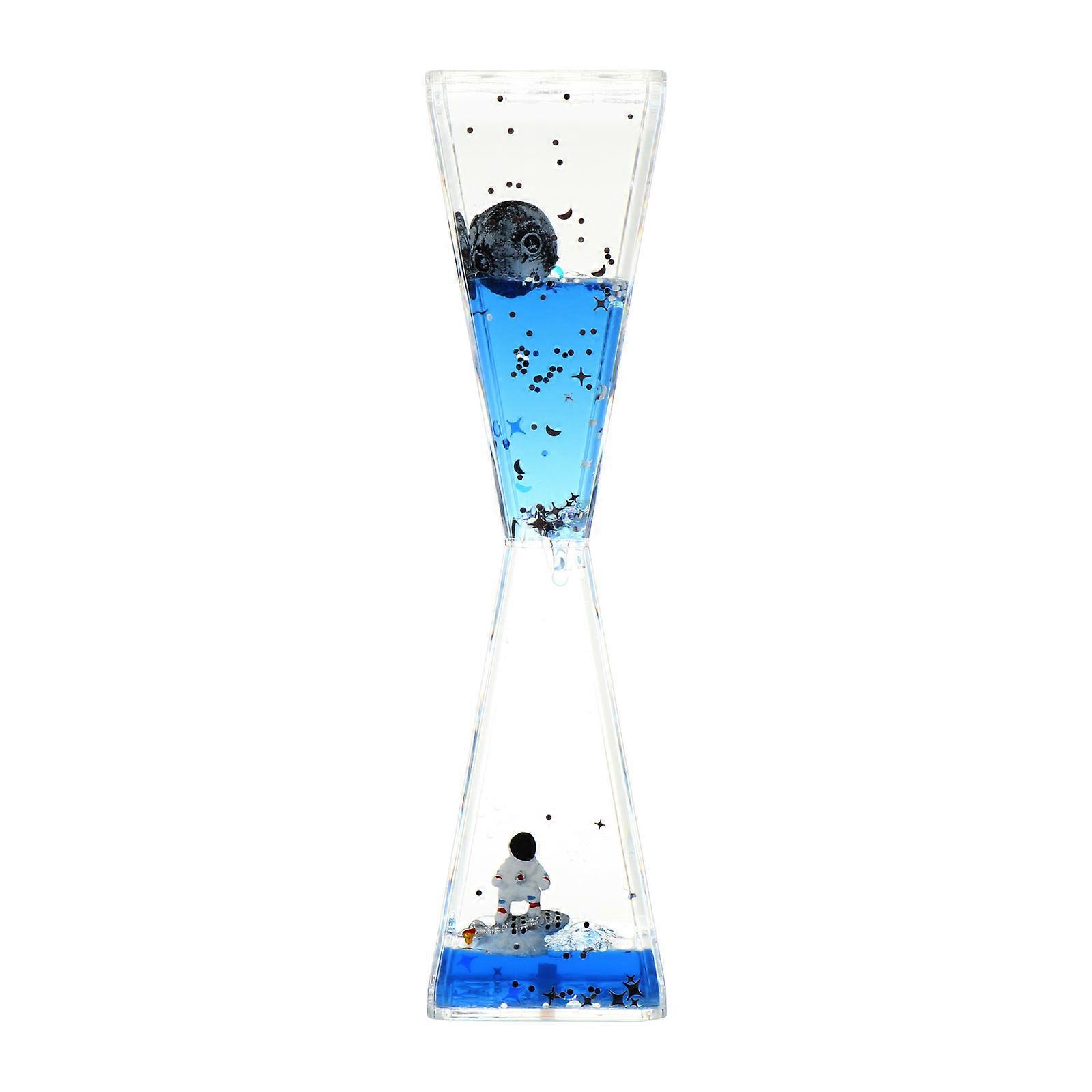 Unique Hourglass Table Plastic Timer Household Item Bedroom 4.5X4.5X17.8CM Acrylic 1Pcs