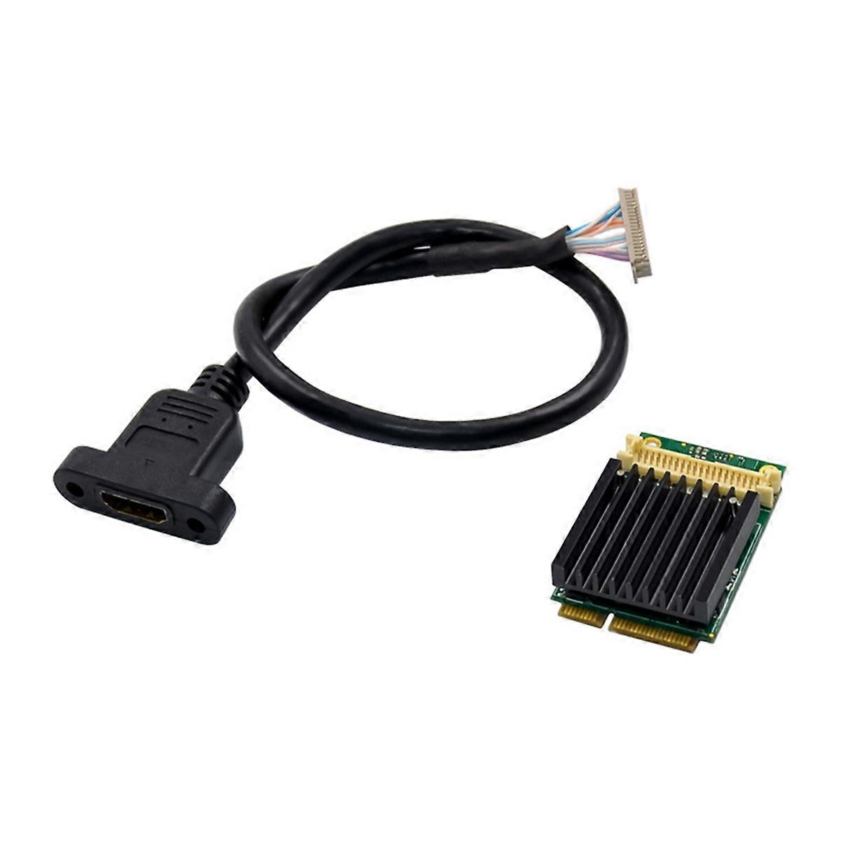 SM750 MiniPCIe to Application Multimedia 2D Graphics Card