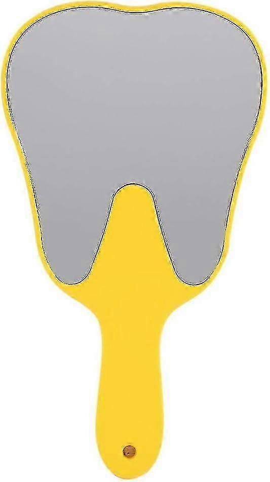 Espelho de mão - Moda e útil - Alça de plástico - Ferramenta de cuidados dentários