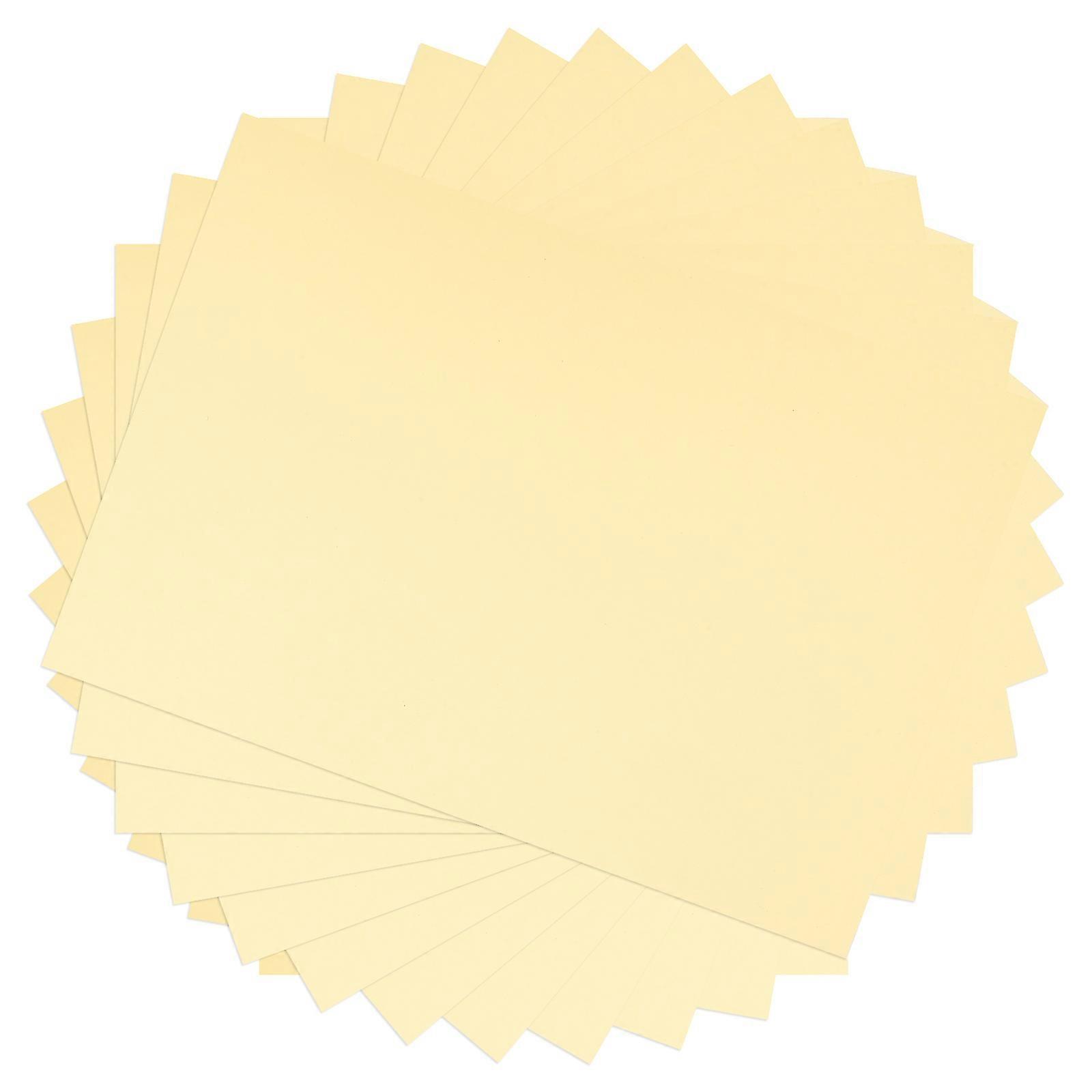 Transparent Stickers Paper Waterproof High Adhesion A4 Size For Office Use Professional Printing 100Pcs