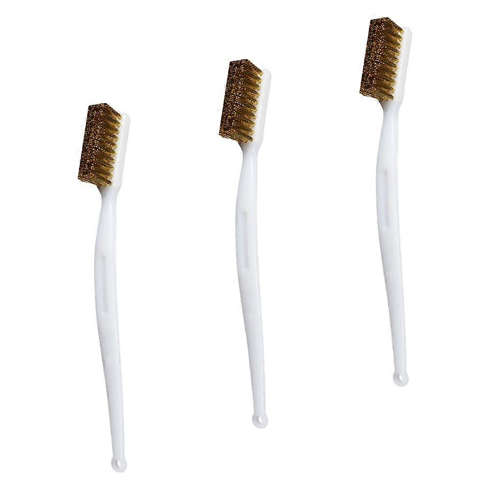 Nozzle Silicone Brush Rust Removal Cleaning Industrial Maintenance 3Pcs