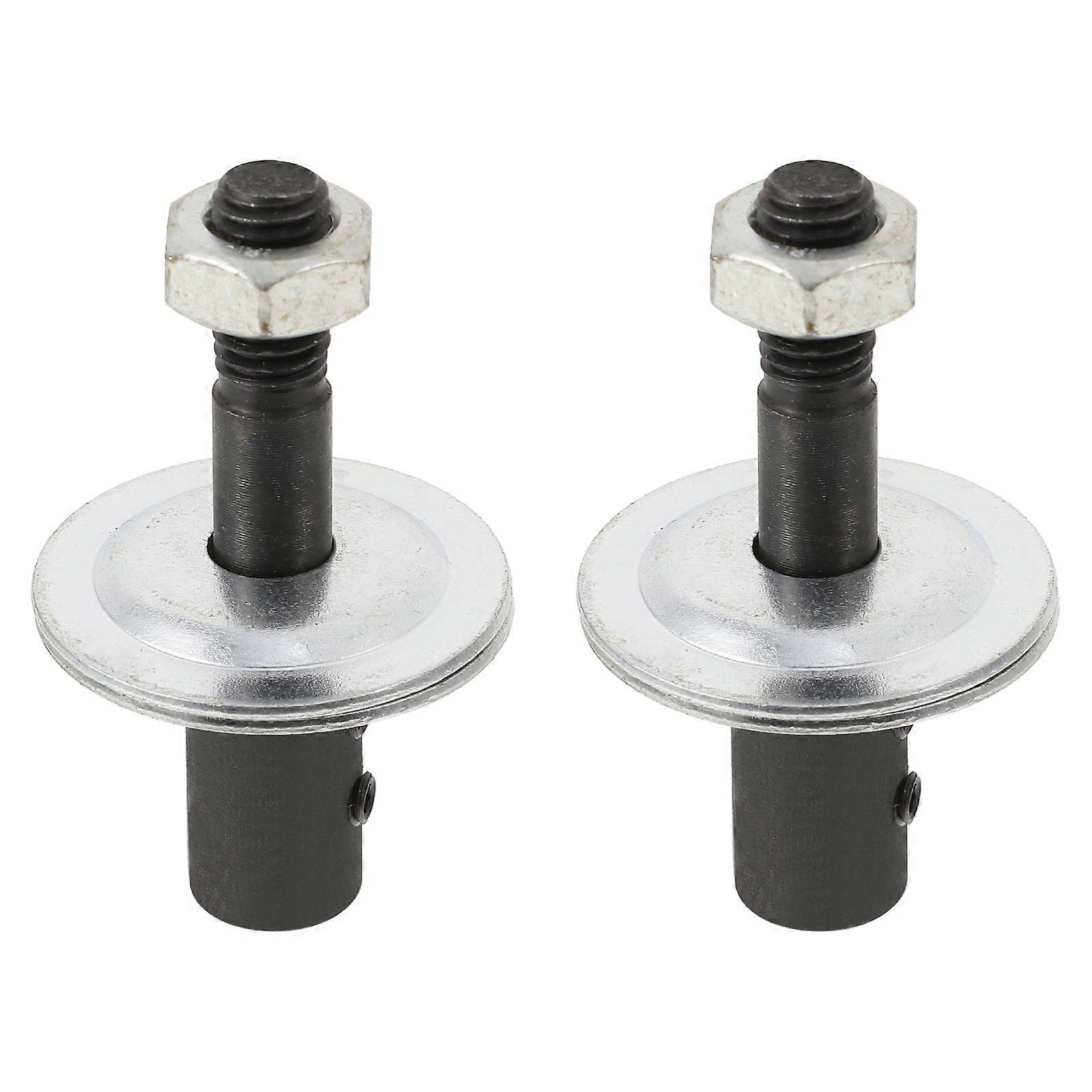 2 Sets Grinding Wheel Adapter Rods for Polishing Machine & Rotary Drills – Easy Install Hard Components Shaft for Grinding