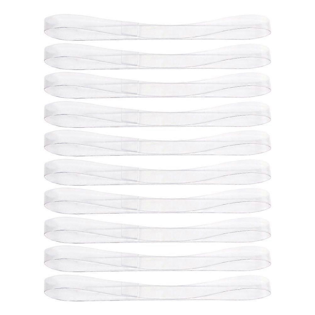 5 Pairs of Invisible Beam Shoelaces Anti-loose Transparent High-heels Shoelaces