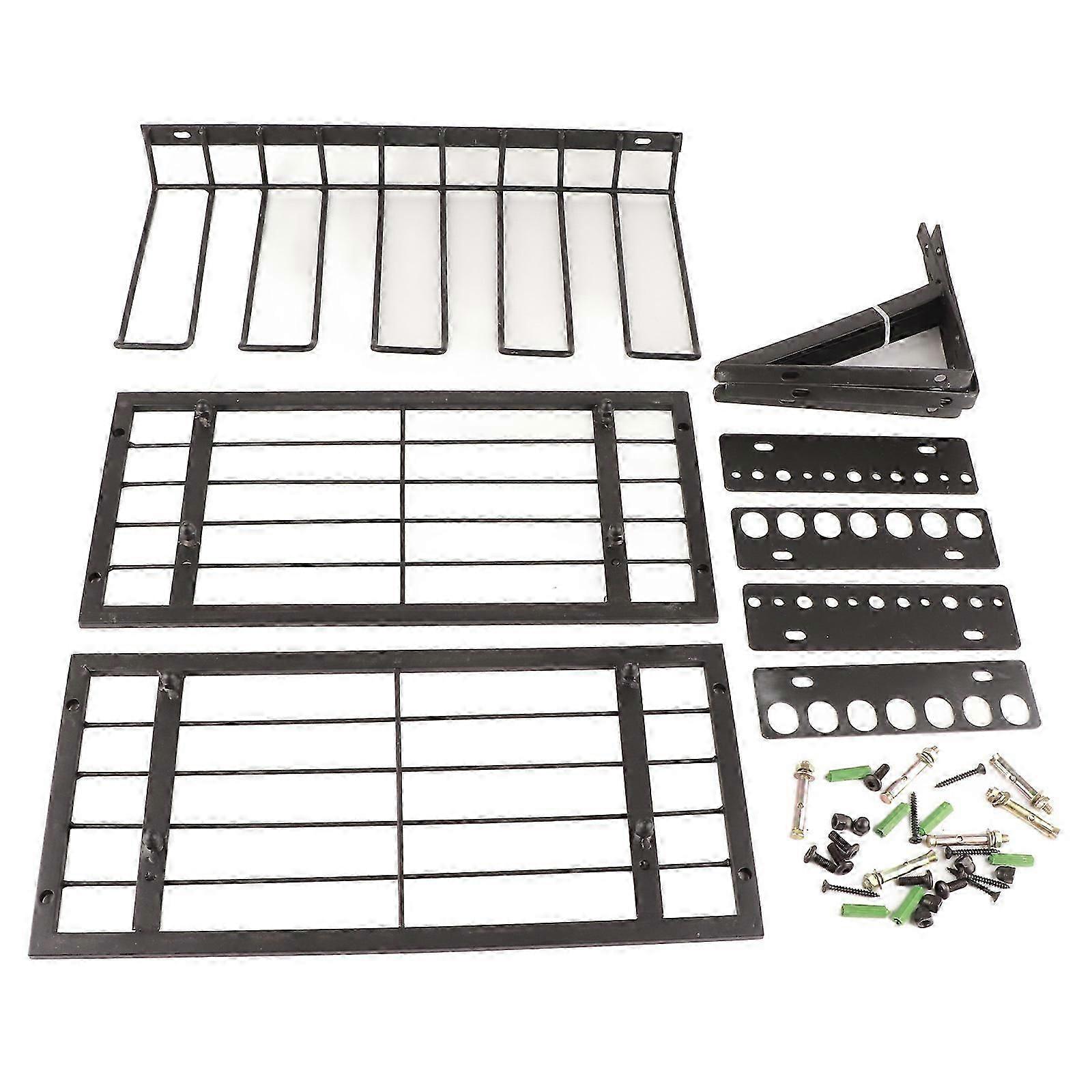 Silitä kolmitasoinen sähkötyökalun säilytysteline, poranpidike, sähkötyökalun järjestäjä