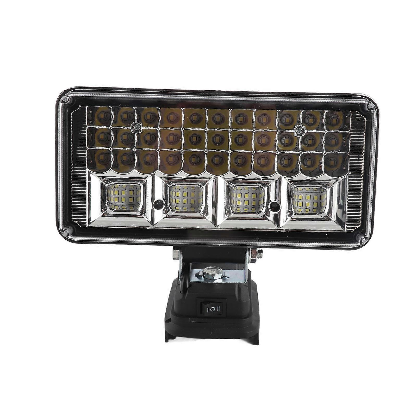 Uadme 6000lm Cordless LED Work Light,Lithium Battery LED Lamp Waterproof Emergency 14.4V‑18V LED Lamp for BL1430
