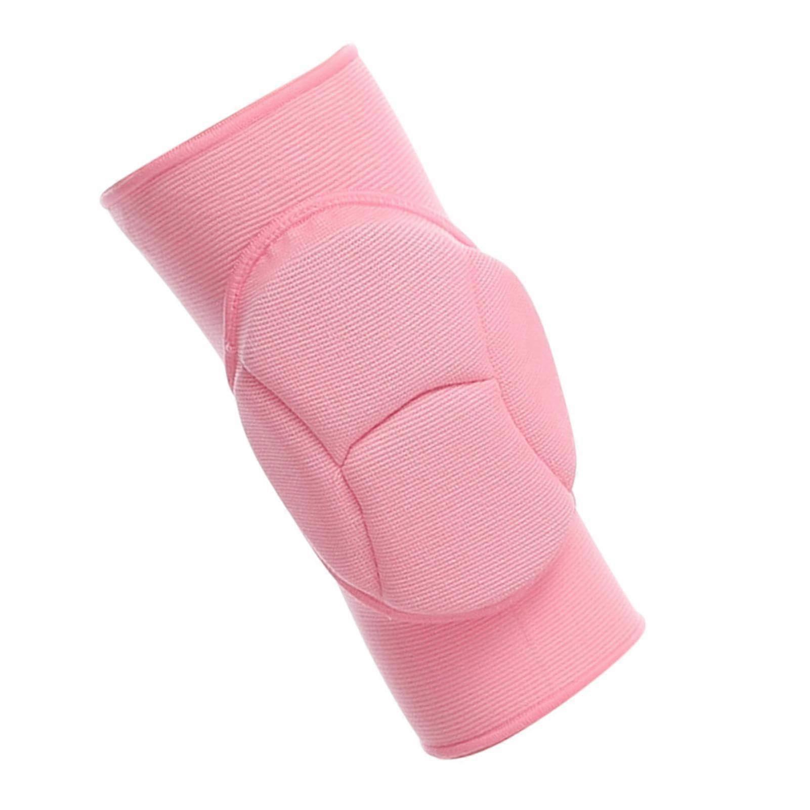 Knee Pads For Volleyball, For Dancers, Breathable Nonslip Knee Braces, Secure Fit, One Size, Pink
