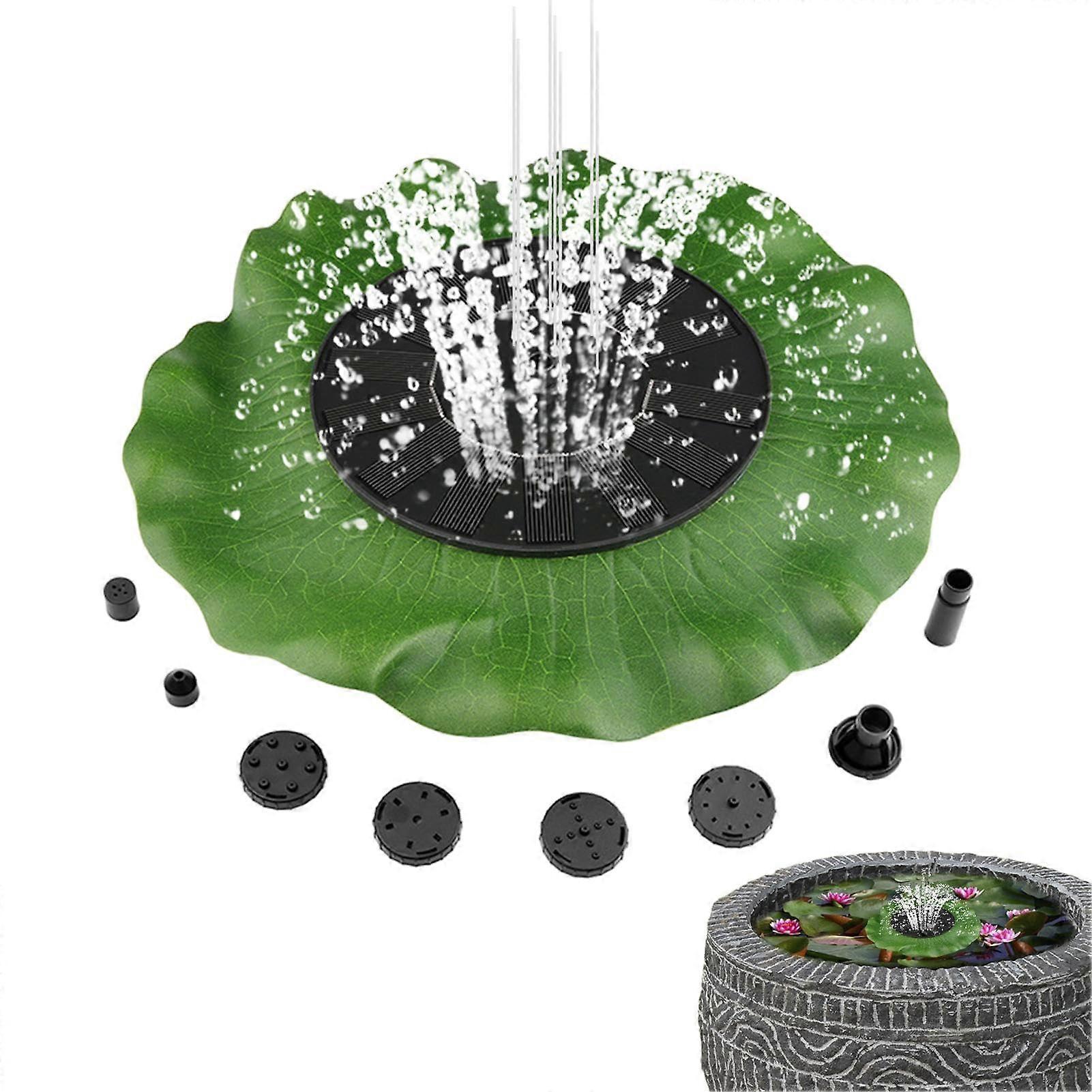 Solar Floating Fountain Pump for Garden