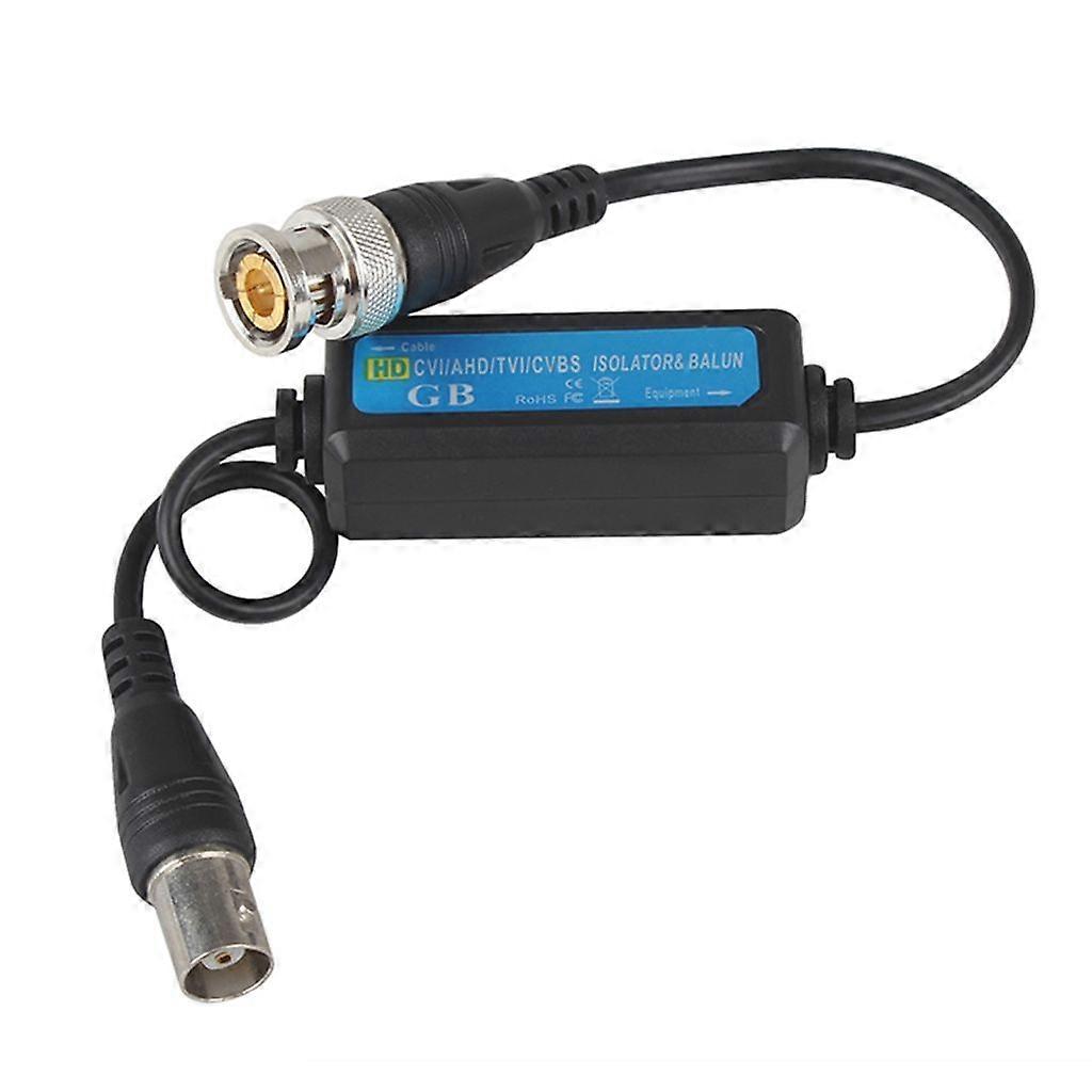 Passive BNC Male to Female Video Ground Loop Isolator No Power Required