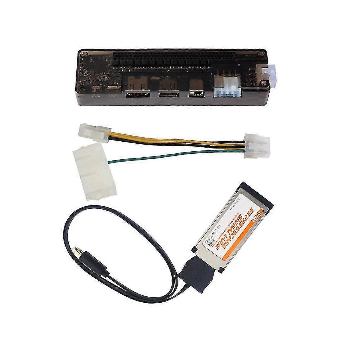 External Laptop Graphics Card Docking Station with Express Card Cable