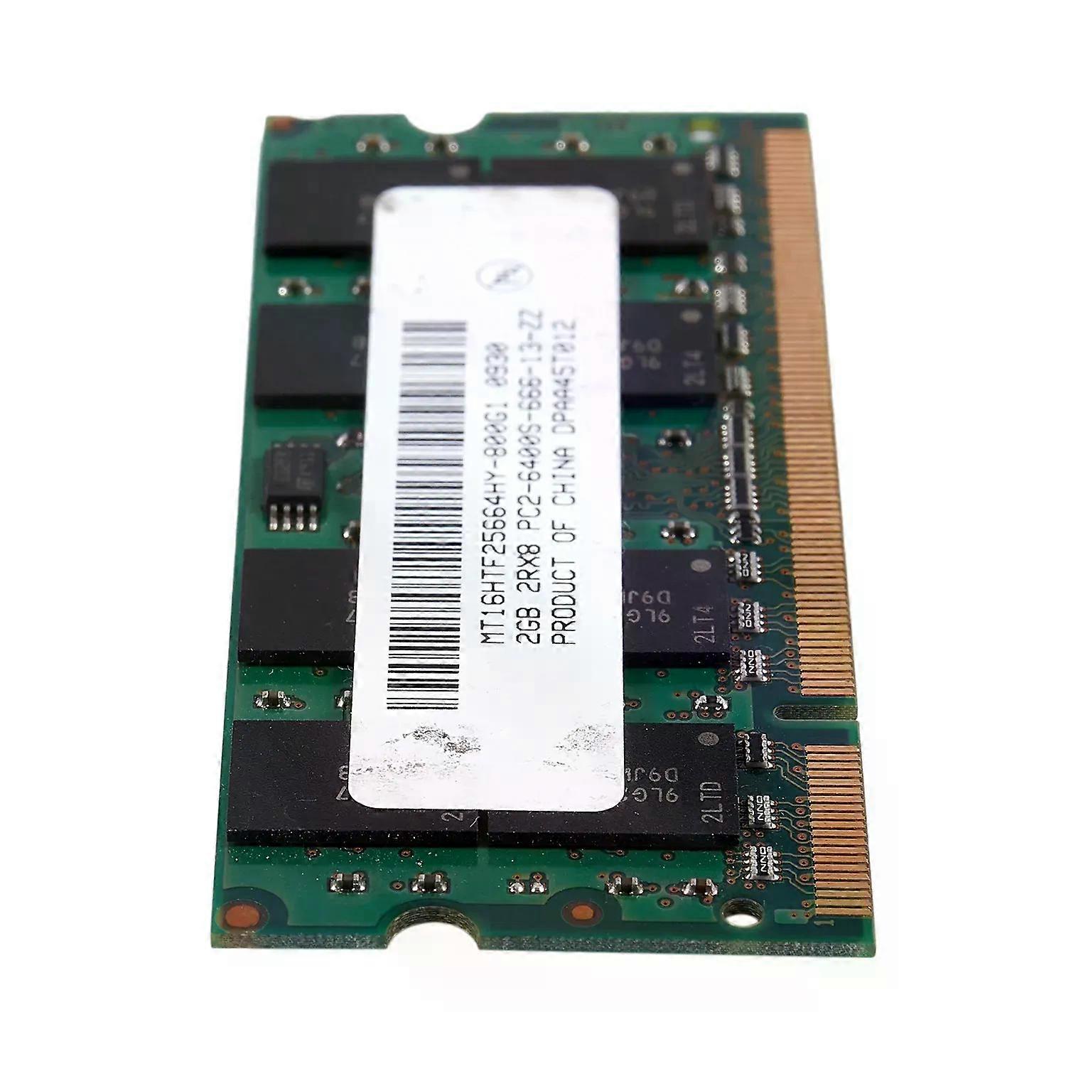 A06K 2GB DDR2 PC2-6400 800MHz 200Pin 18V Laptop Memory SO-DIMM Notebook RAM