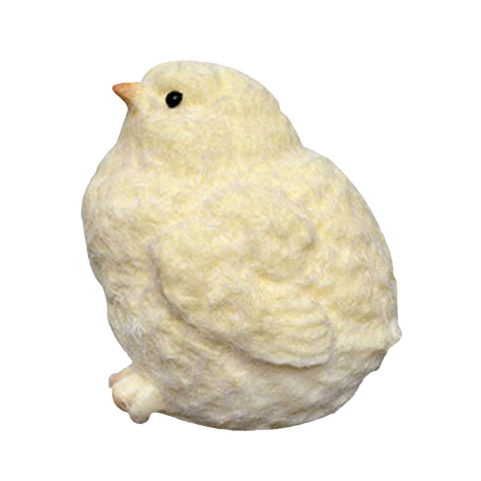 Taba Squishy, TPR Material, Cute and Interesting Chick Fun Small Ornaments Handmade Chick Taba Squishy Stress Reliever (Chicken)