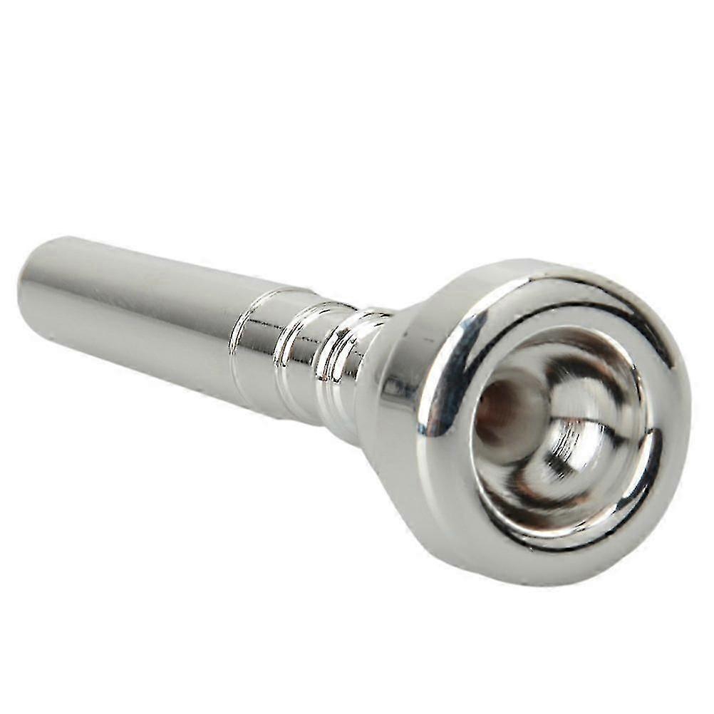 Copper 5C Mouthpiece Compatible with Trumpets (Silver)