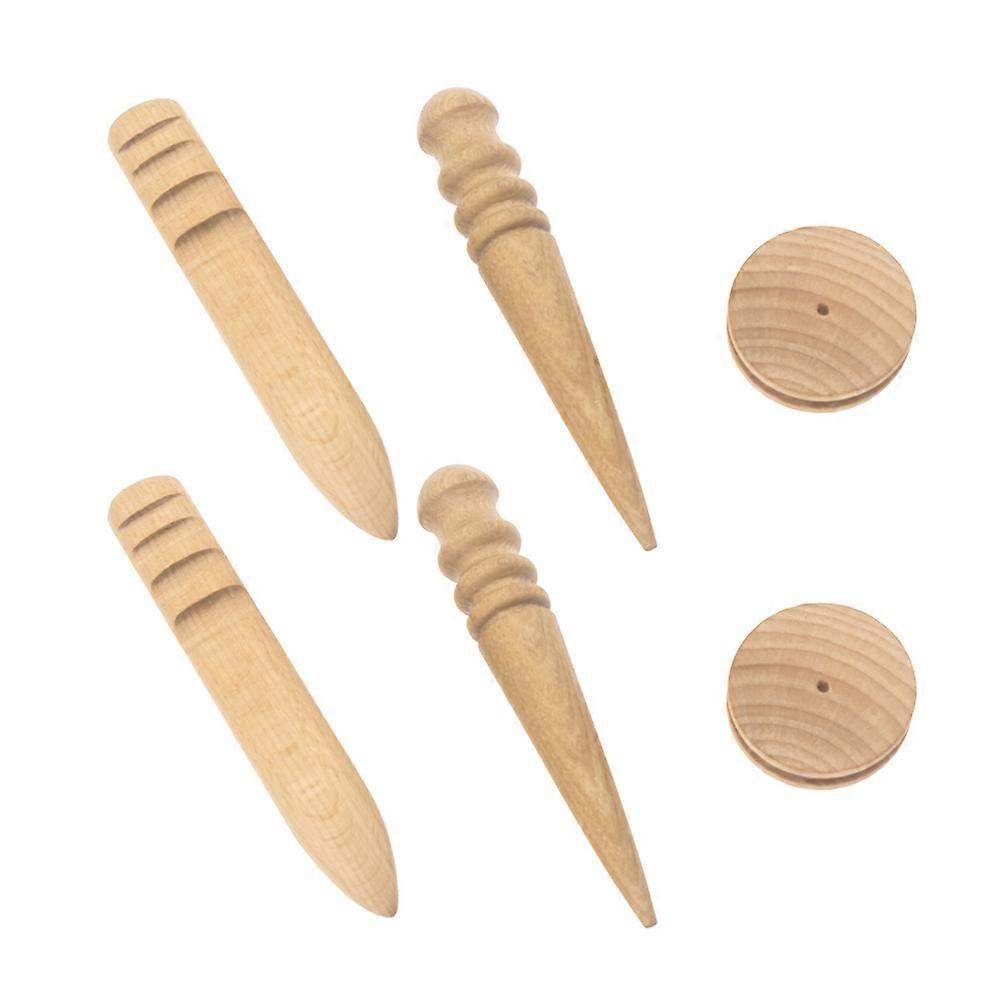 Grinding And Polishing Rack Set Leather Edging Leather Making Store Use Plastic 2Set