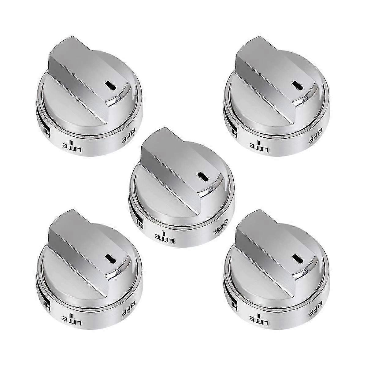 5pcs Aez73453509 Stove Knobs - LG Gas Stove Burner Control Knobs - Replacement Knobs for LG Oven Range