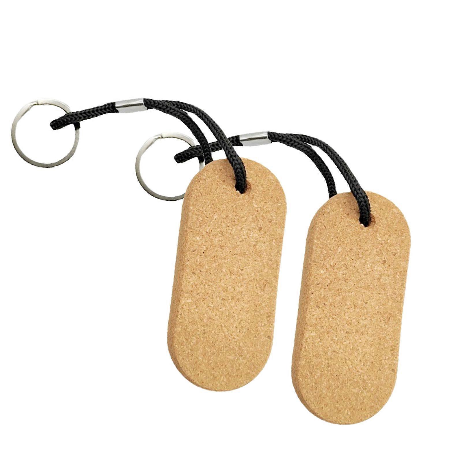 Antislip Cork Floating Key Holder With Elastics Rope Reusable Diving Accessory for Snorkeling Boats Trip