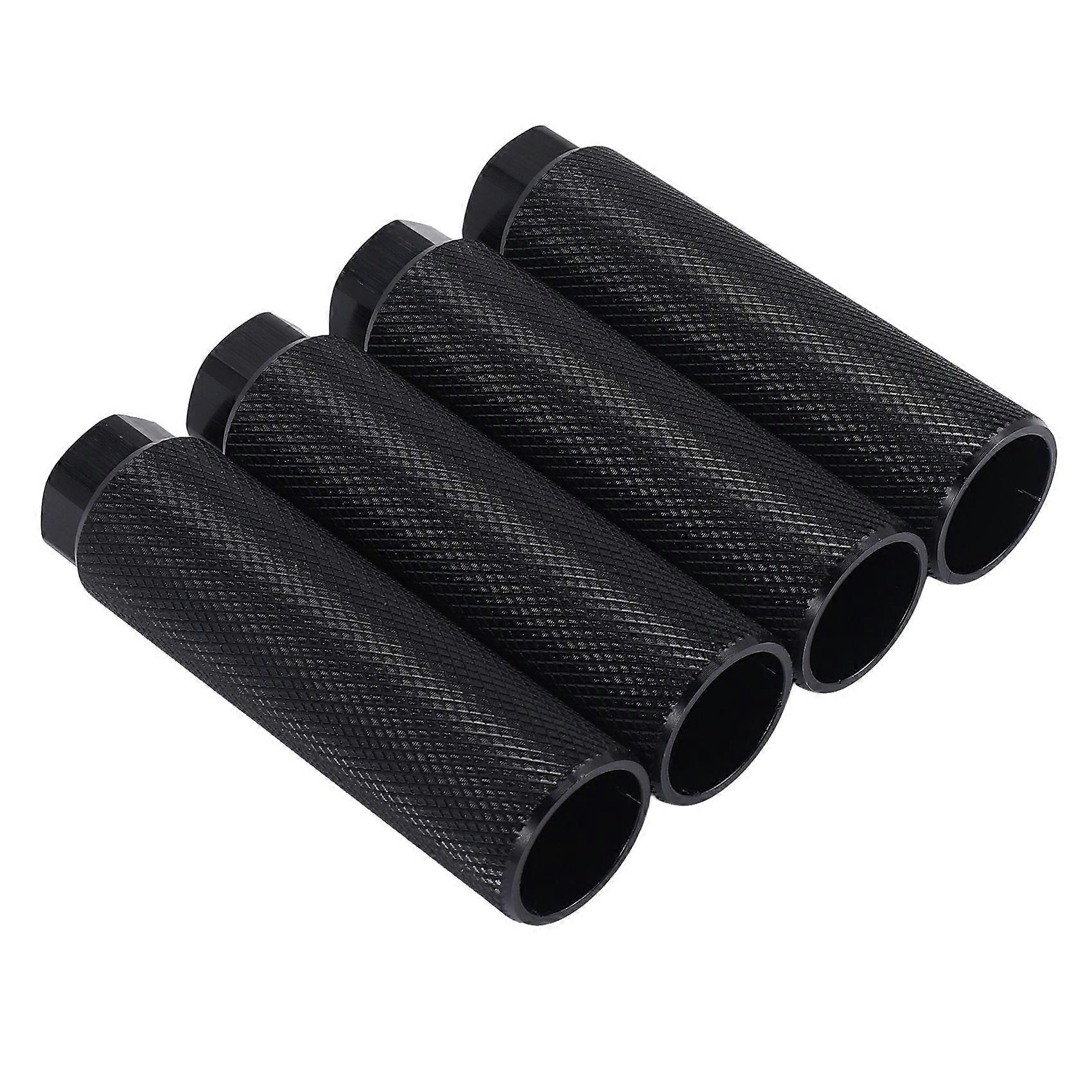 4 件自行车钉，铝合金防滑铅脚自行车踏板 BMX 钉，用于山地自行车自行车后特技 3/8 英寸车轴