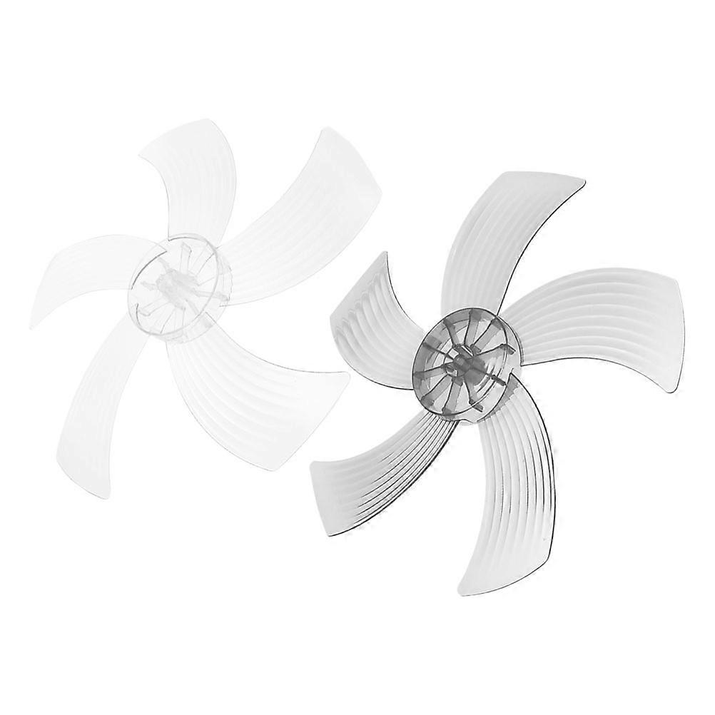 Plastic Fan Replacement 2pcs for Table Standing and Wall Mounted Fans Quiet Operation Compatible