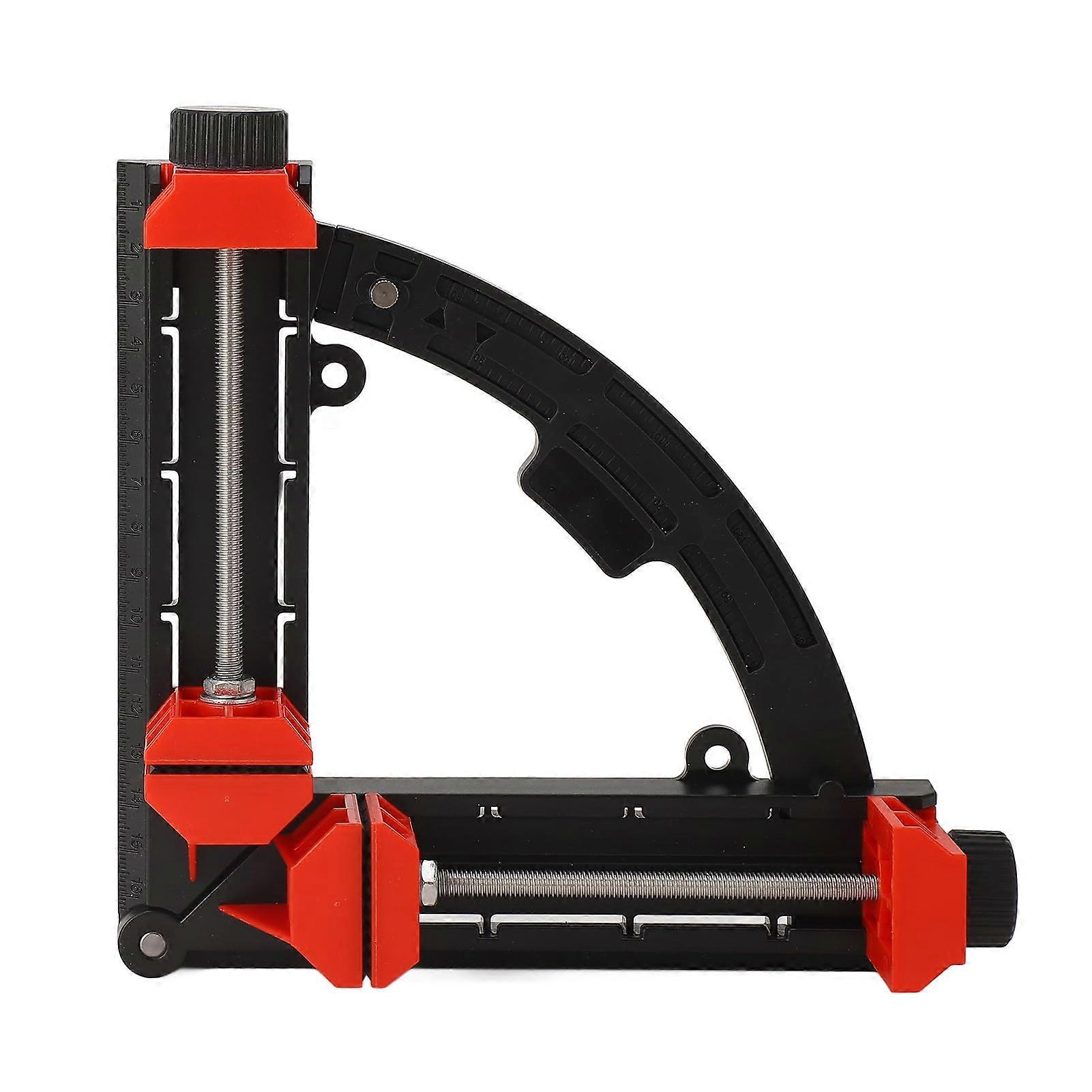 Quick-Adjustable Corner Clamp 30-90 Degrees Multi-Angle Woodworking Clamp With Quick-Release Knob And TPR Pad