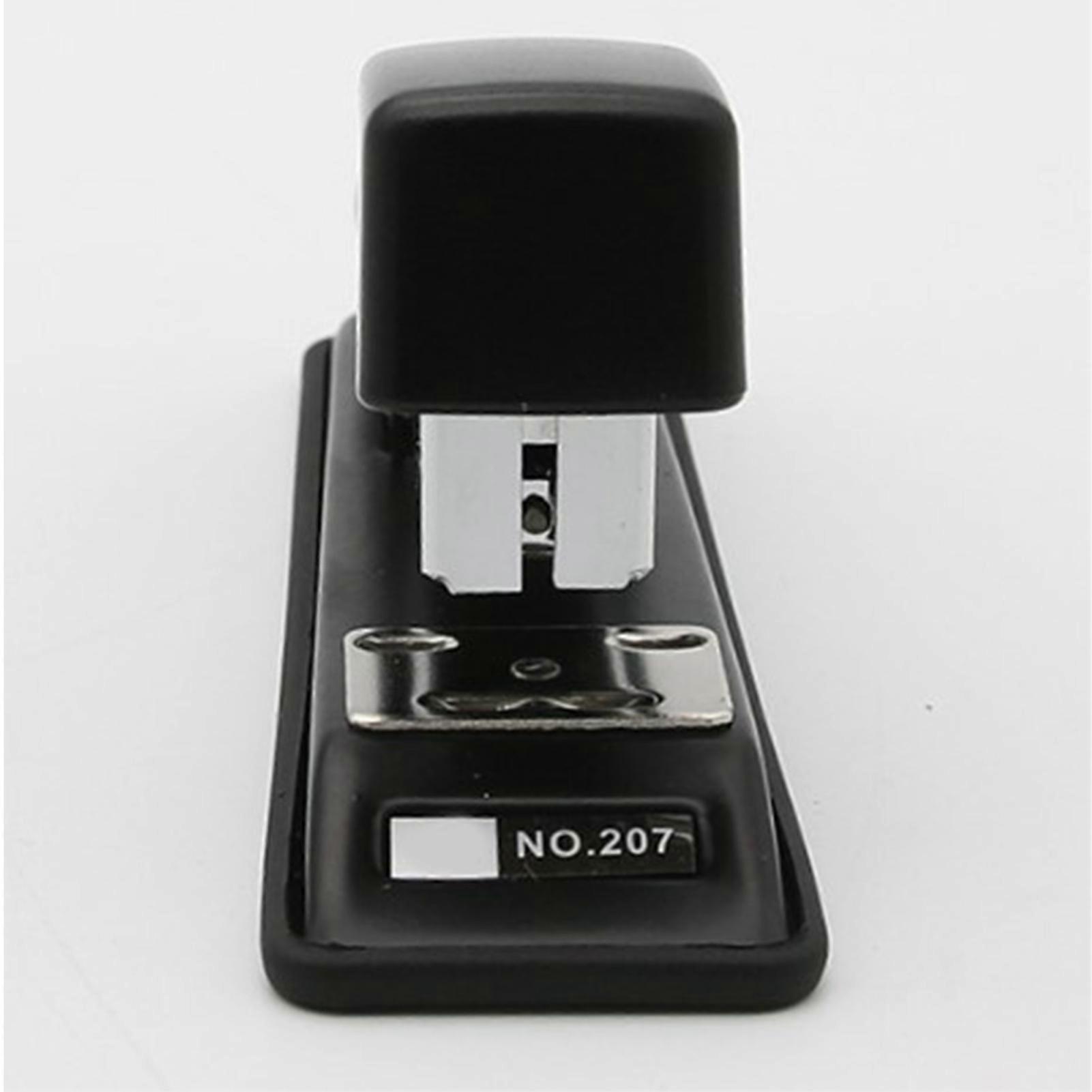 Desktop Stapler Alloy Multifunction Portable Office Stapler for Home School Office Black