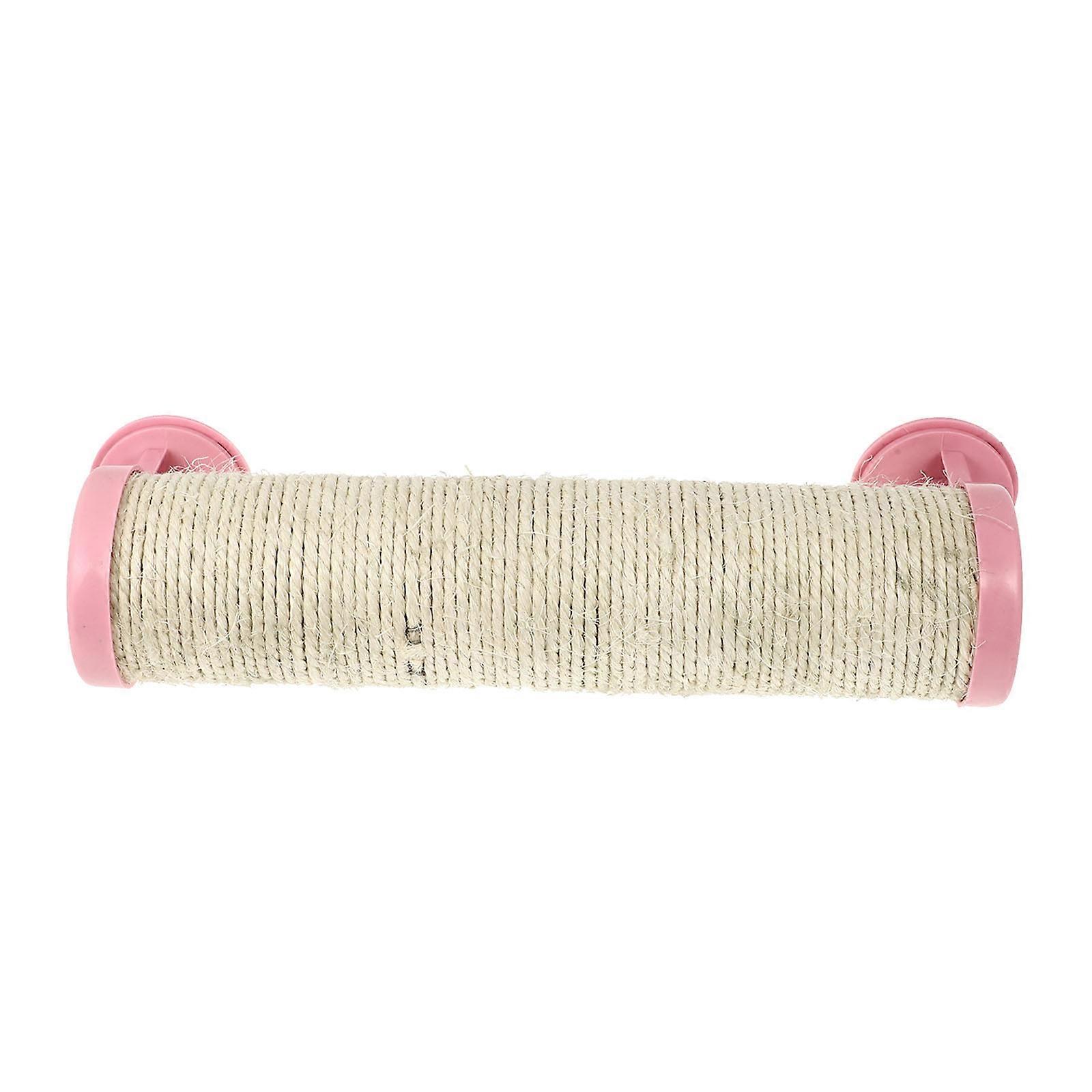 Pink Super Solid Cat Scratching Post for Pet Use Creative Home Toy with Well Balanced Design