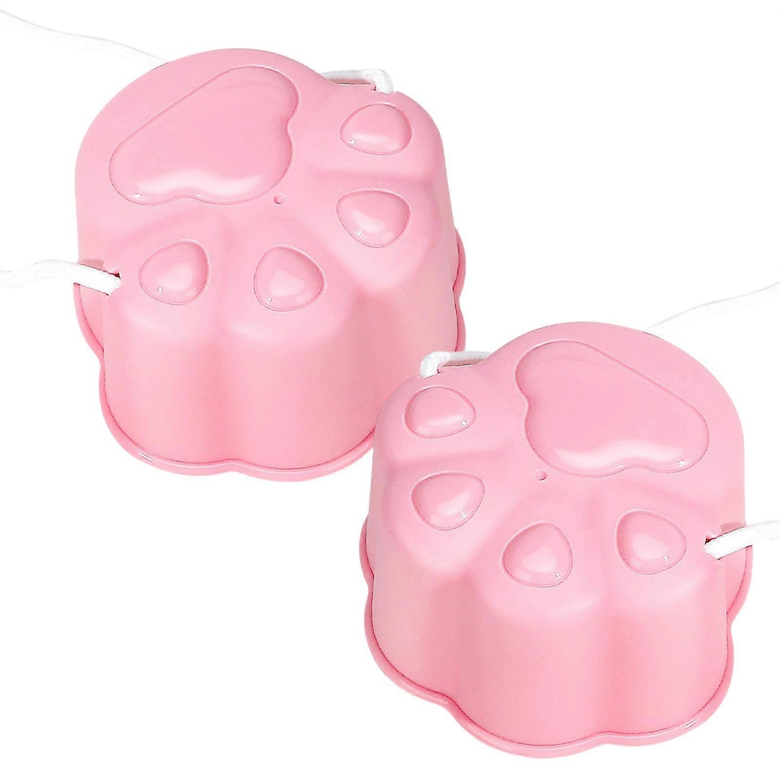 Walking Bucket Stilts 2-Pack For Balance Training, Pink, Indoor/Outdoor, Fine Motor Skills, Playground Toy